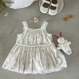 Váy yếm hoa thời trang bé gái-sỉ 176k