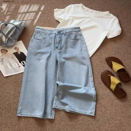 QUẦN JEAN LỬNG VIỀN REN - sỉ 212k