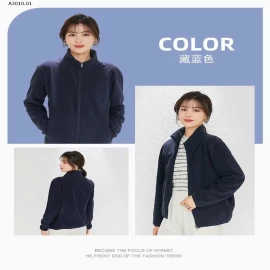 Áo khoác nỉ cừu nữ chính hãng YAYA 2025 - sỉ 349k