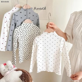  ÁO GIỮ NHIỆT CỔ CAO HỌA TIẾT -Giá sỉ 55k