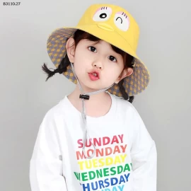 MŨ VÀNH TRÒN 2 MẶT CHO BÉ IUUU -Giá sỉ 72k