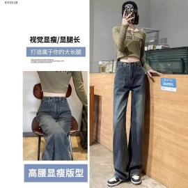 QUẦN BÒ ỐNG SUÔNG ĐAI CÚC- sỉ 161k