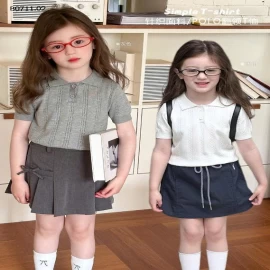 Áo polo len cộc tay hãng AMBB -Giá sỉ  139k