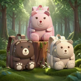 BALO GẤU CUTE CHO BÉ-Giá sỉ : sz to : 180k sz nhỏ : 173k