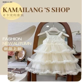 VÁY BÈO TẦNG ĐÍNH NGỌC BG -Giá sỉ 227k 