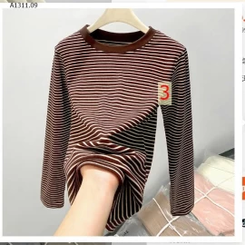 ÁO THUN KẺ DÀI TAY – BASIC NHƯNG KHÔNG BAO GIỜ LỖI MỐT! - sỉ 102k