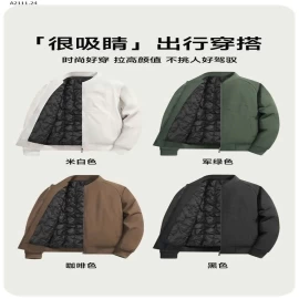 ÁO KHOÁC CHẦN BÔNG CHO NAM- sỉ 275k