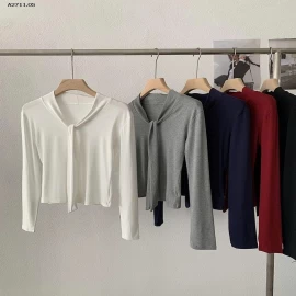 ÁO THUN DÀI TAY GIẢ KHĂN- sỉ 145k