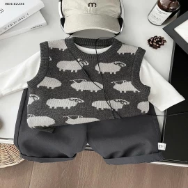 ÁO GILE LEN CỪU CHO BÉ-sỉ 125k