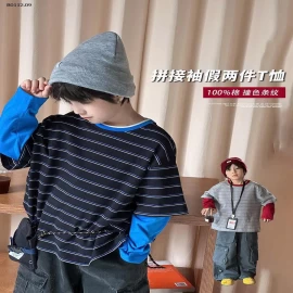 ÁO PHỐI MÀU AMBB-sỉ  Sz 90-150 : 150k Sz 160 : 164k Sz 170 : 176k