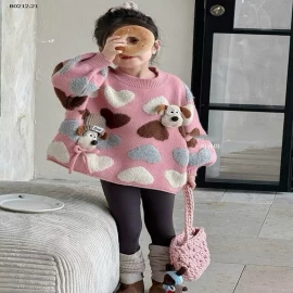 ÁO LEN TRÁI TYM CÚN-sỉ 209k