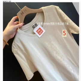 ÁO PHÔNG CỘC TAY TRƠN UNI  -sỉ 140k/set 2c chọn màu