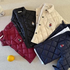 ÁO PHAO TRẦN TRÁM THÊU GẤU FUNFUN -sỉ 240k