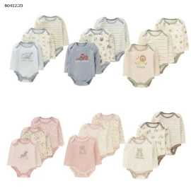 SET 3 BODY HỌA TIẾT CHO BÉ  -sỉ 170k