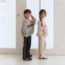 ÁO NỈ CHỮ CHO BÉ  -sỉ 179k