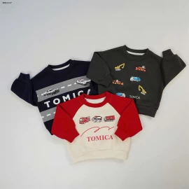 ÁO NỈ IN HÌNH CHO BÉ-sỉ 187k