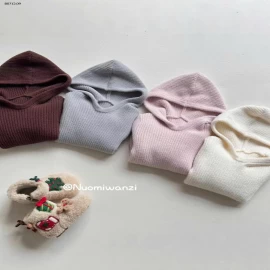 ÁO LEN CÓ MŨ CHO BÉ-sỉ Sz 90-130 : 183k            Sz 140-150 : 203k 