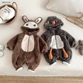 BODY LÔNG CUTE CHO BÉ-sỉ Xám : 245k            Nâu : 263k 