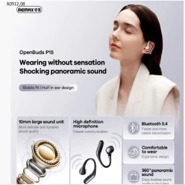 TAI NGHE KHÔNG DÂY REMAX OPENBUDS P15 sỉ 245k