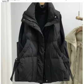 ÁO GILE PHAO TÚI CHÉO NỮ -sỉ 185