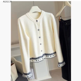 ÁO LEN CỔ TRÒN CHO NỮsỉ 245k