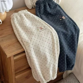 QUẦN NỈ GẤU CHẤM BI - sỉ 138k