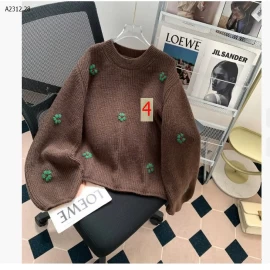 Áo len thêu hoa cúc - sỉ 145k