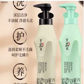 BỘ DẦU GỘI DƯỠNG SINH GẠO ĐEN SIÊU MƯỢT  - sỉ 285k