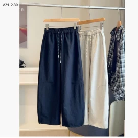 Quần harem ống rộng lưng thun  ANNA  - sỉ 185k