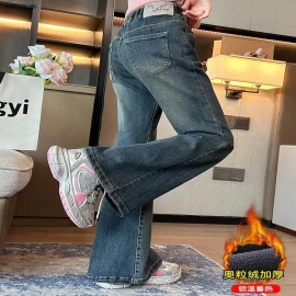 Quần jeans lót lông cừu hoặc thường  cho bé gái-Giá sỉ  loại thường : 186k lót lông : 229k