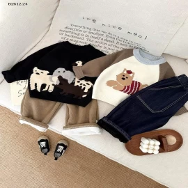 ÁO LEN HÌNH ĐỘNG VẬT CUTE-Giá sỉ 150k