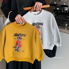 ÁO NỈ HÌNH MÈO CHO BÉ-Giá sỉ 142k