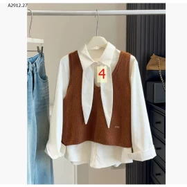 SƠ MI KÈM GILE LEN ANNA   sỉ 229k