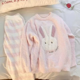 Bộ bông thỏ hồng - sỉ 180k