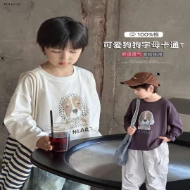 Áo thun hình hoạt hình dễ thương dài tay Elmo Baby Kids AMBB-Giá sỉ  sz 90-150 : 138k Sz 160 : 150k Sz 170 : 163k