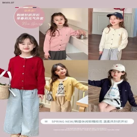 Áo len dệt kim kiểu Hàn Quốc nhà  AMBB-Giá sỉ  sz 90-150: 157k sz 160: 169k