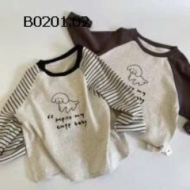 BST ÁO THUN PHỐI DÀI TAY MAIBAO-Giá sỉ 123k