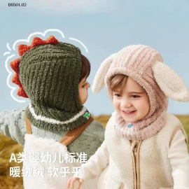  MŨ LÔNG CỪU HÌNH THÚ CHO BÉ -Giá sỉ 50k