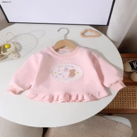 Áo nỉ trẻ em kiểu mới Xuân/Thu 2025-Giá sỉ 94k