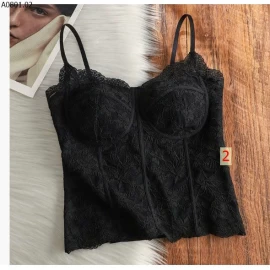 áo 2 dây ren có đệm ngực loại đẹp - sỉ 88k