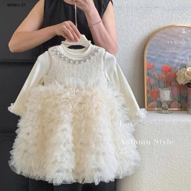 Set 2 món áo + váyyy voan cao cấp CHO bg-sỉ 329k