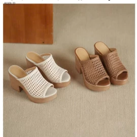 DÉP CAO GÓT ĐAN LƯỚI NỮ - sỉ 225k