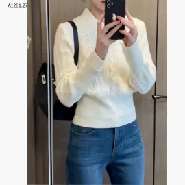 ÁO LEN MỀM DÁNG ÔM NHÀ ANNA - Giá sỉ 225k