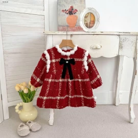 VÁY và  BODY DẠ ĐỎ LÓT LÔNG CỪU-Giá sỉ như sau  body : 259k váy : 265