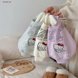 Áo nỉ dày dặn lót lông cừu kiểu dáng mới mùa đông 2025 - giá sỉ 188k