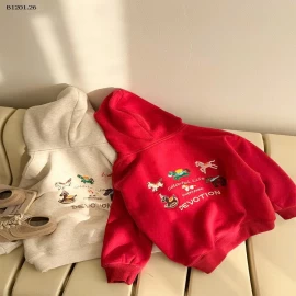 Áo ấm áp lót lông cừu và dày dặn dành cho trẻ em đón giao thừa nhà AMBB  - sỉ giá  sz 90-150: 275k sz 160 : 299k sz 170 : 330k