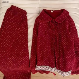 PIJAMA ĐỎ - sỉ 155k