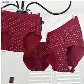 HỘP 3 QUẦN LÓT REN ĐỎ NỮ - sỉ 115k