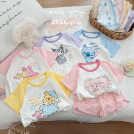 BỘ MẶC NHÀ HOẠT HÌNH DISNEY CHO BÉ- sỉ 113k