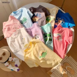 Bst ÁO PHÔNG CỘC TAY BÉ-Giá sỉ 75k/1 chiếc bán từ 2 chiếc